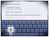iPad Voice Dictation: Commands List & Tips