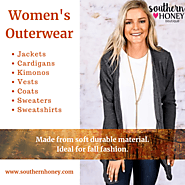 Shop Womens Outerwear - Cardigans, Kimonos, Jackets | Southern Honey Boutique