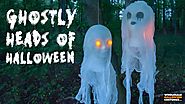 DIY Cheesecloth Ghost Busts