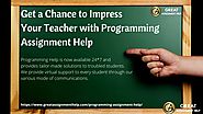 Impress Your Teacher with Programming Assignment Help - Assignment Help UK-Case Studies/Dissertation/Thesis Writing/