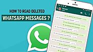 WhatsApp a way to See Deleted Messages WhatsApp Photo on Android