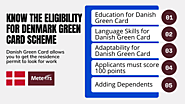Eligibility for Denmark Green Card Scheme