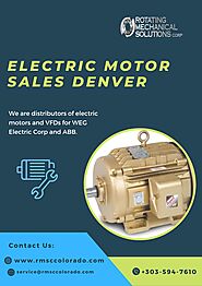 Electric Motor Sales Denver