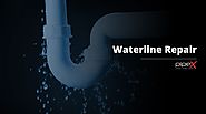 Shake hands with PipeX for complete waterline repair service