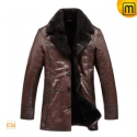 Mens Fur Leather Coats CW819466 - JACKETS.CWMALLS.COM