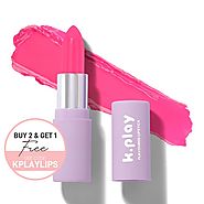 K.Play Flavoured Lipstick - Buy Pink Flavoured Lipstick | MyGlamm