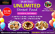 Hurry! Hurry up – 12 days to go – Booking today your Unlimited Street Food