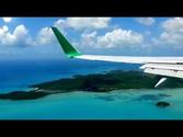 Landing in Antigua - United Airlines (Eco Livery)