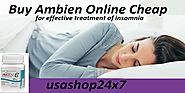 Buy Ambien Online Cheap - Buy Online Medicine From usashop24x7