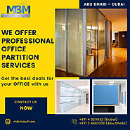 Best Office Partition in Dubai, UAE | MBM
