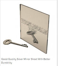 Good Quality Silver Mirror Sheet With Better Durability