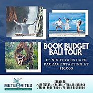 Book budget Bali tour