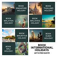 Book international holiday
