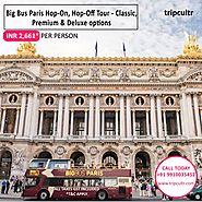 Big Bus Paris Hop on Hop off Sightseeing Tour