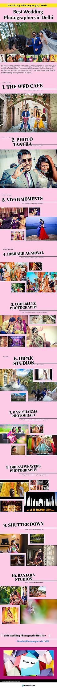 Best Wedding Photographers in Delhi | Infographic