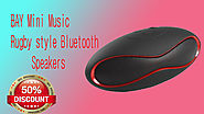 Xcluciveoffer BAY Mini Music Rugby style Bluetooth Speakers