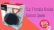 Xcluciveoffer Clip 3 Portable Wireless Bluetooth Speaker with Mic