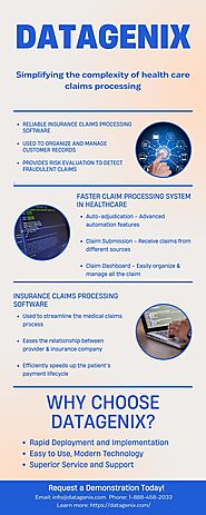 Reliable Insurance Claims Processing Software | DataGenix