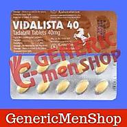 Cure with Vidalista 40 - Reviews, Price, Uses | GenericMenShop