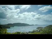 Bequia island : Time Lapse showing clouds rolling across Admiralty Bay, with music by Amanda Gooding