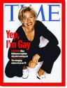 Ellen DeGeneres Time magazine Cover 1997 with This Years Love by David Grey ( It's a great song)