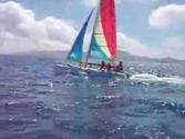 sailing from St John USVI to Jost Van Dyke, British Virgin Islands BVI