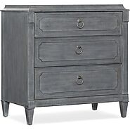 Hooker Furniture Bedroom Hamilton Three-Drawer Nightstand | Grayson Living