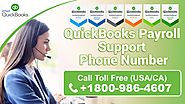 Quickbooks Payroll Support Phone Number 1800-986-4607 : Expert-accountant.com