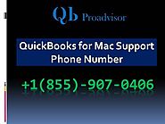 Quickbooks for Mac Support Phone Number | 855-907-0406 |authorSTREAM
