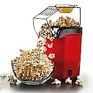 Brentwood Hot Air Popcorn Popper; Red | Staples®