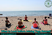 What to Look before Joining Yoga Retreat?