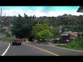 Driving north out of Roseau, Dominica