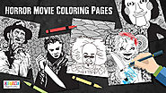 Horror Movie Coloring Pages