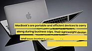 How are MacBook Rentals Helpful During Business Trips?