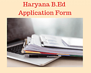 Haryana B.Ed Application Form 2020: Online Form Apply Here