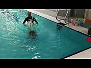 5 year old improving the dolphin kick