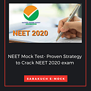 NEET Mock Test- Proven Strategy to Crack NEET 2020 exam