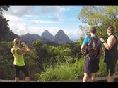 St. Lucia Caribbean Island - Hiking the Pitons