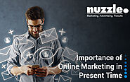 Importance of Online Marketing in Present Time