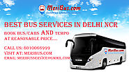 Book bus services in Delhi NCR.