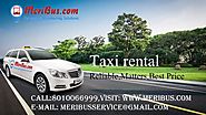 Meribus01 on LinkedIn: "Taxi rental services reliable,matters,best price... cab service in gurgaon. at:meribus.com vi...