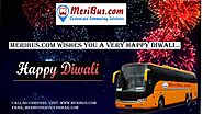 "Meribus.com wishes you a very happy DIwali to all