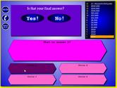 Free Flash Who Wants to be a Millionaire Review Game