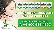 Quickbooks Support Phone Number 800-986-4607