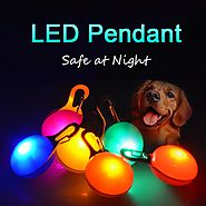 Anti-Lost Led Lights Glowing ID Tag For Dogs