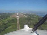 King Air Landing Acapulco Mexico