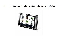 How to update Garmin Nuvi 1300? Garmin Nuvi Update