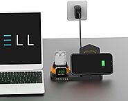 Accell Power 3-in-1 Fast-Wireless Charger