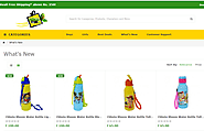 Website at https://www.greengoldstore.com/chhota-bheem-water-bottle-light-green.html