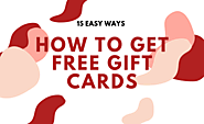 How to Get Free Gift Cards (Amazon, Apple, eBay, Visa & More)